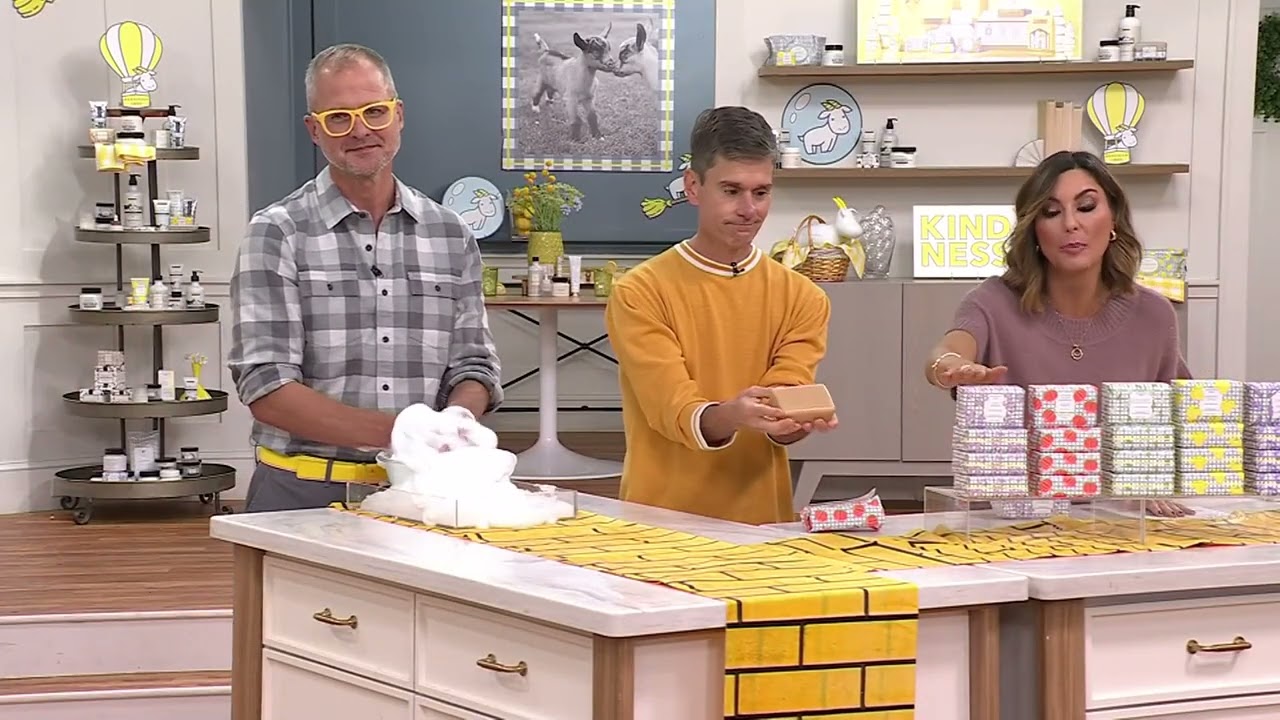 Beekman 1802 4-Piece Goat Milk Bars of Soap on QVC