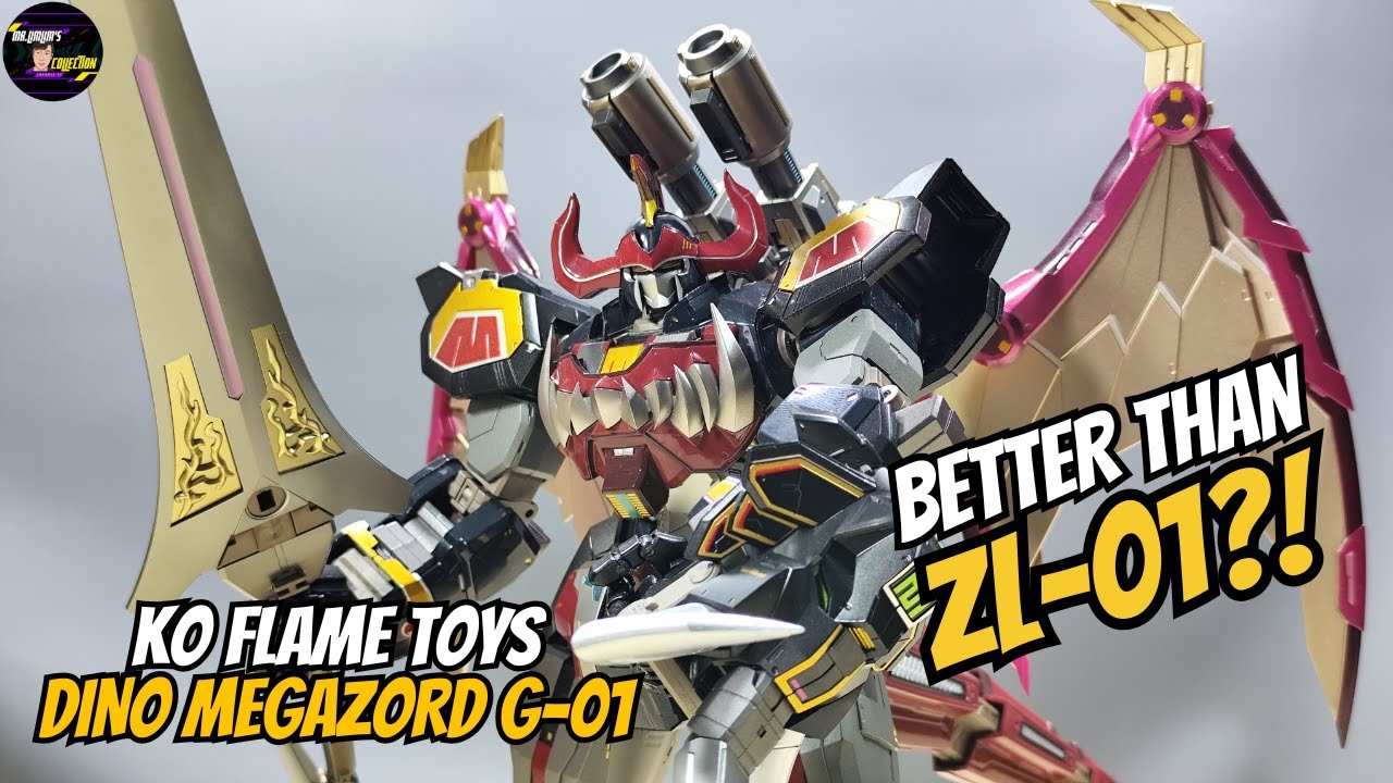 Beast King Model G-01 KO Flame Toys Dino Megazord - Better Than ZL-01?!