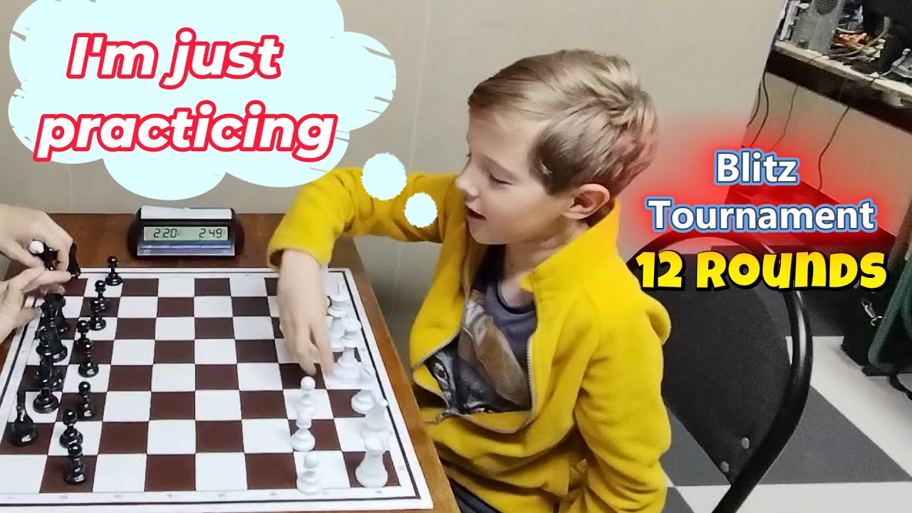Gleb Yunker (1546) - Blitz Tournament - 12 Rounds