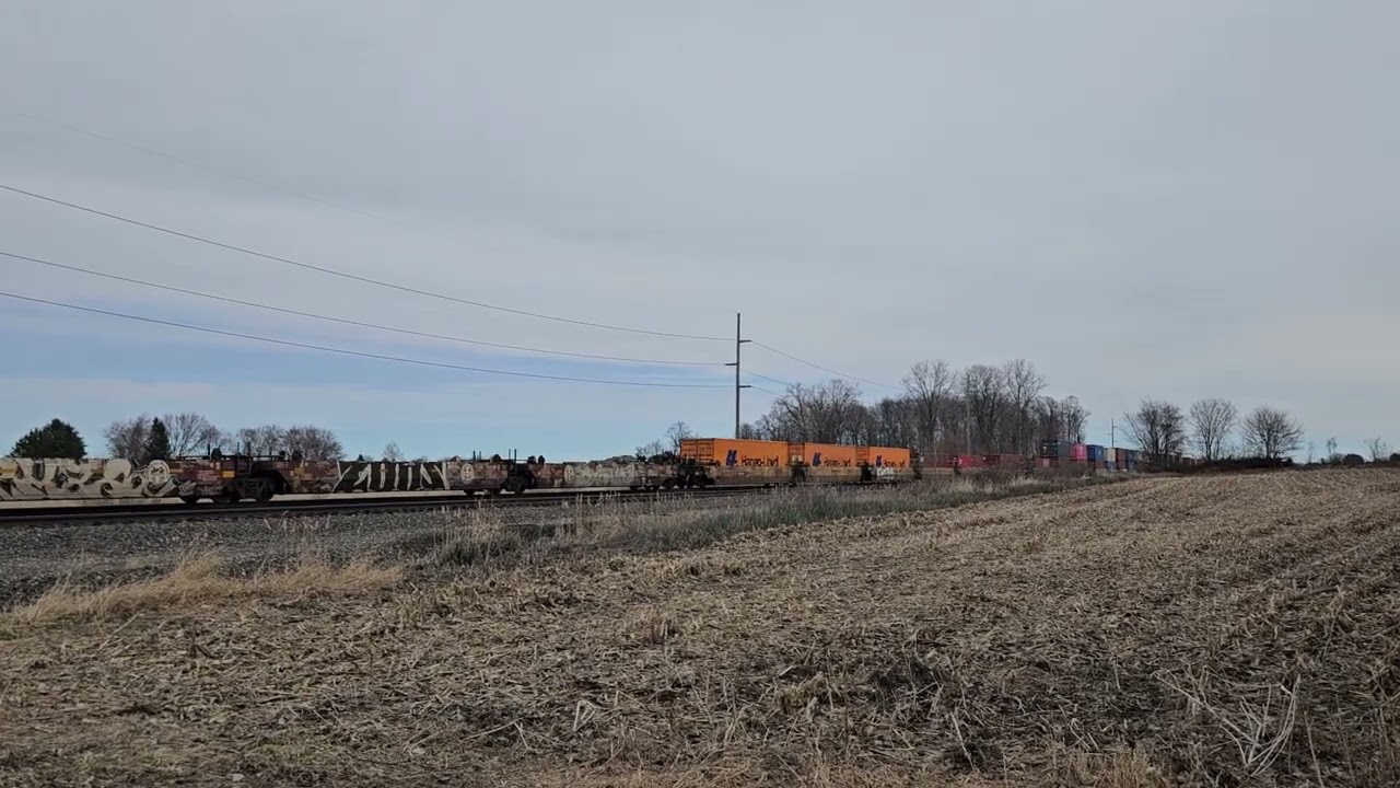Norfolk Southern intermodal, 03/14/2026 Wauseon, OH