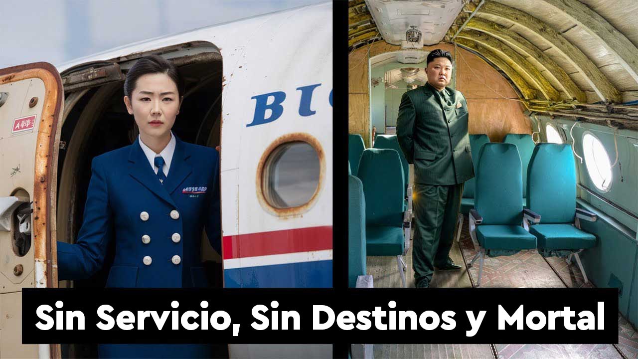 La aerol&iacute;nea de Corea del Norte es incre&iacute;blemente mala