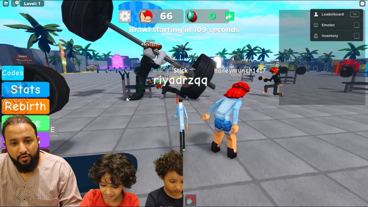 💪أكبر حامل أثقال على روبلكس🏋️