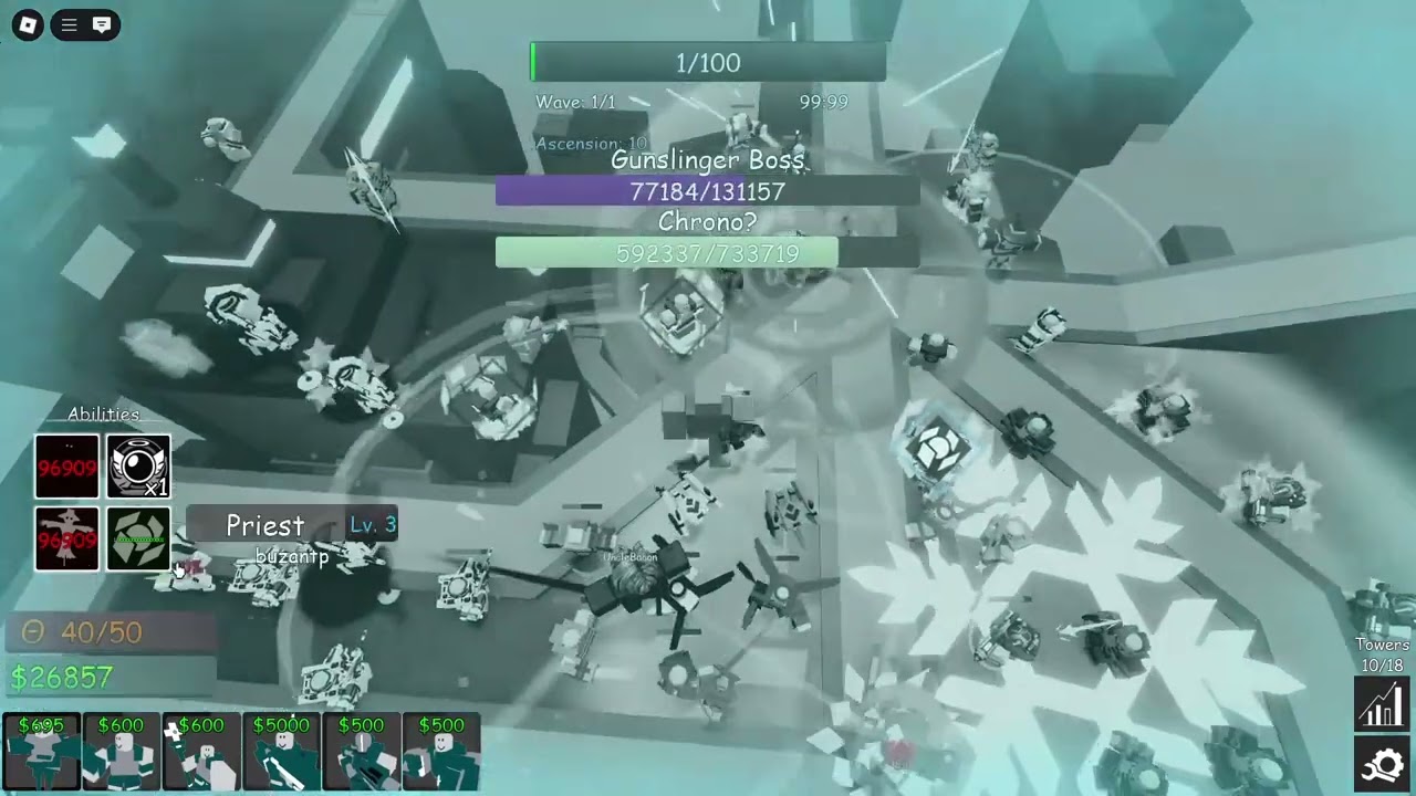 Ascension 10 Trial Of Infinity Chrono? | Critical Tower Defense