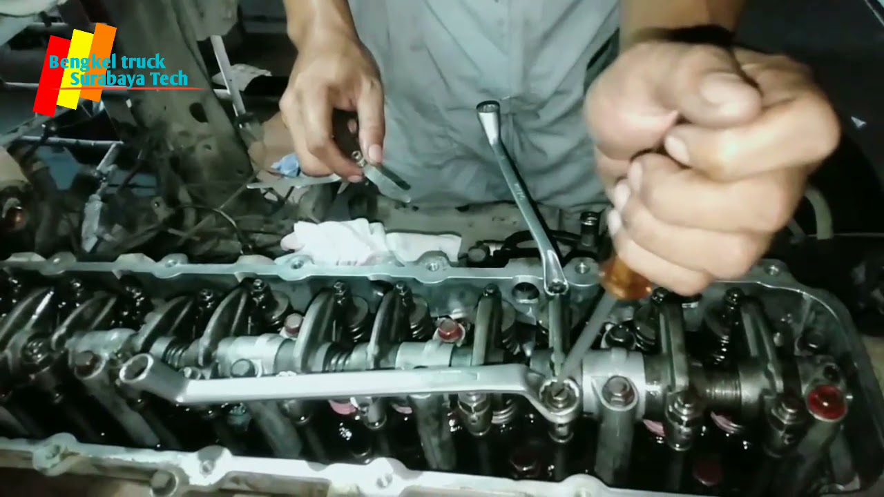 cara setel klep nissan pk260ct benar