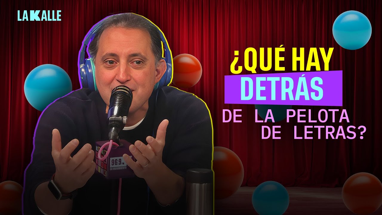 Así se inventó La Pelota de Letras: Andrés López REVELA la historia detrás del éxito