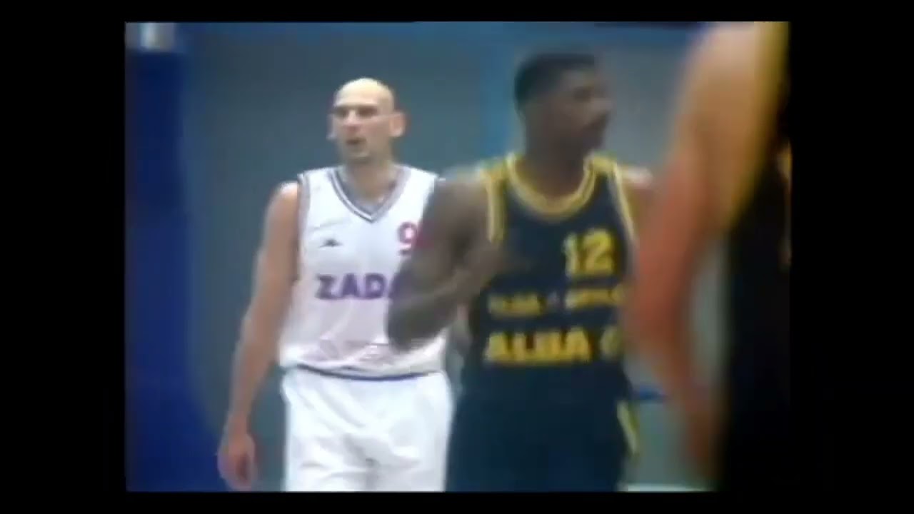 Wendell Alexis 1999 Euroleague KK Zadar - Alba Berlin