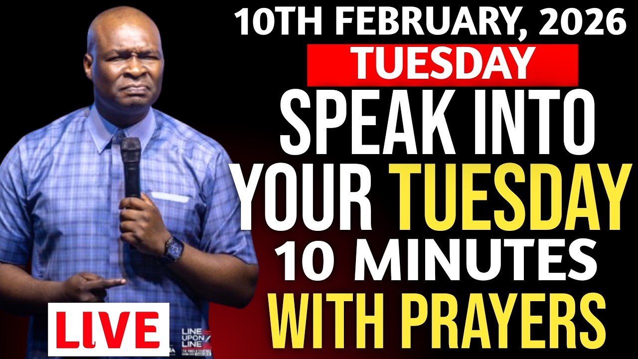 Tuesday 10th February,2026]Speak Into Early Morning Prayer | Spiritual Prayer -Apostle Joshua Selman