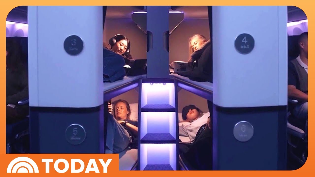 Air New Zealand Unveils Bunk Bed Sleep Pods for Economy Fliers