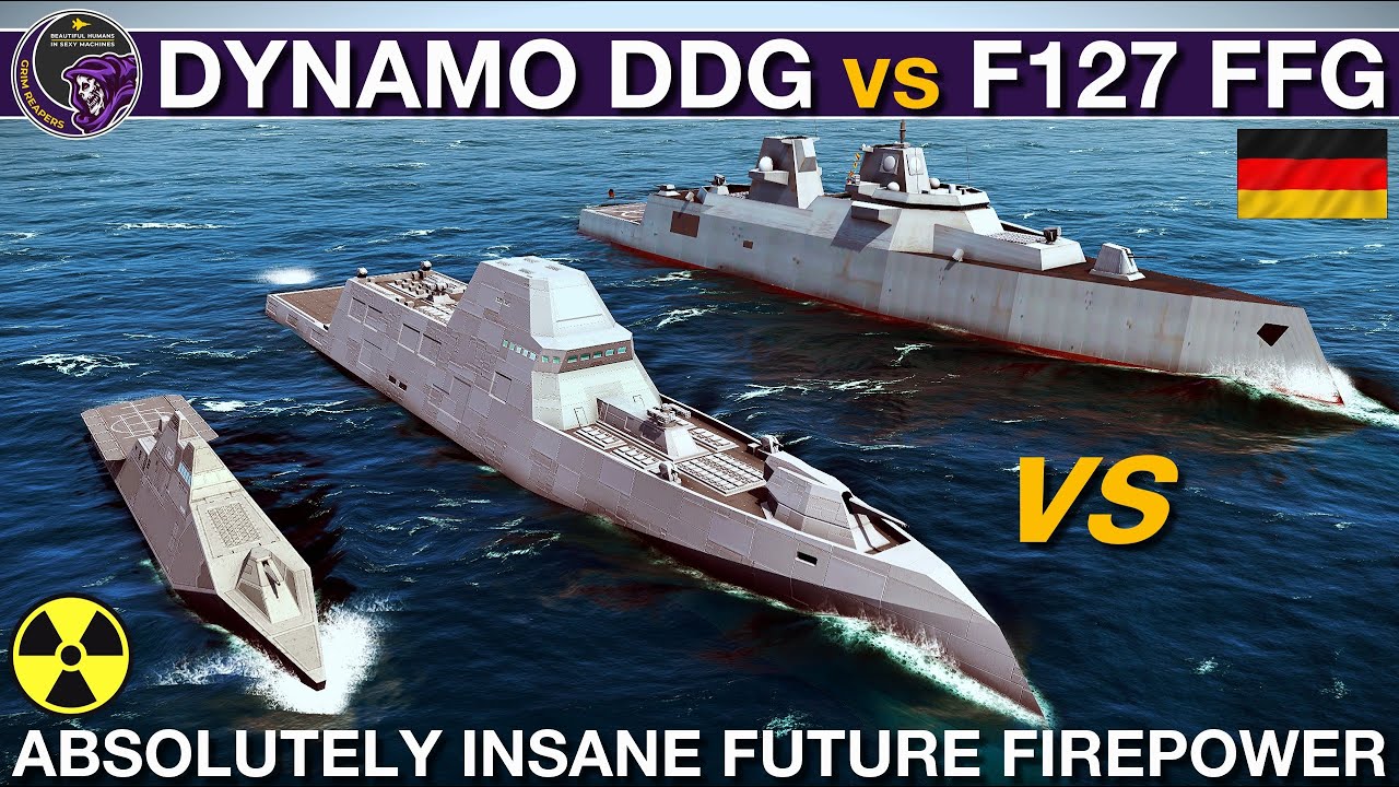 2030's Primevan Dynamo Destroyer vs German F127 Frigate | Sea Power