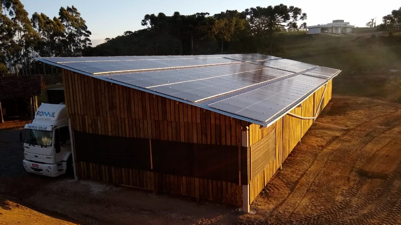 Galpão gerando renda na propriedade? (energia fotovoltaica)