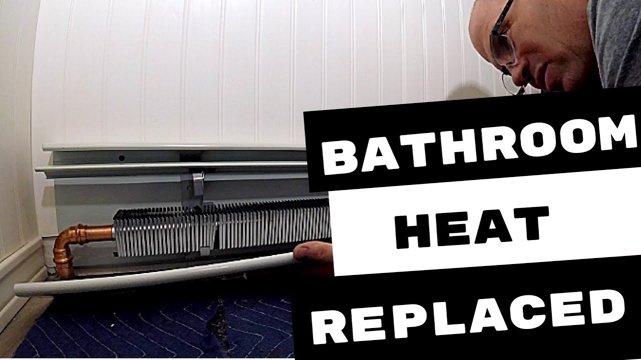 Установка плинтуса Haydon Hydronic Heat
