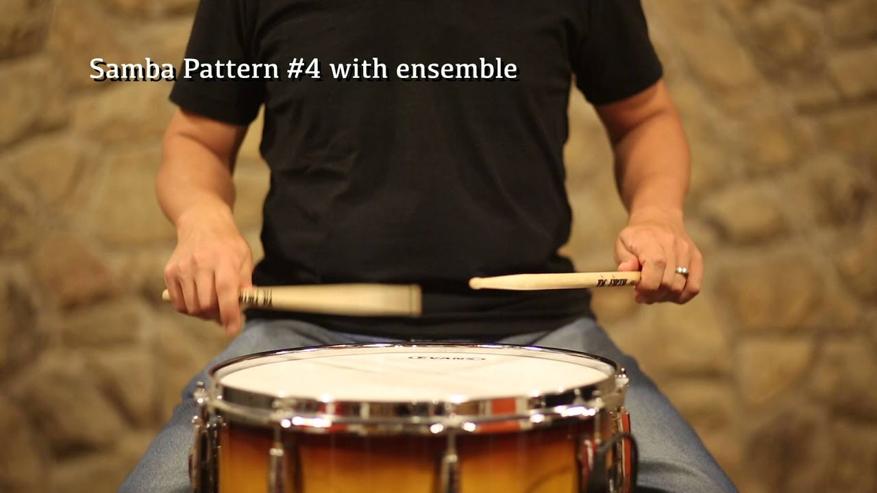 Samba Caixa Rhythms #4-6