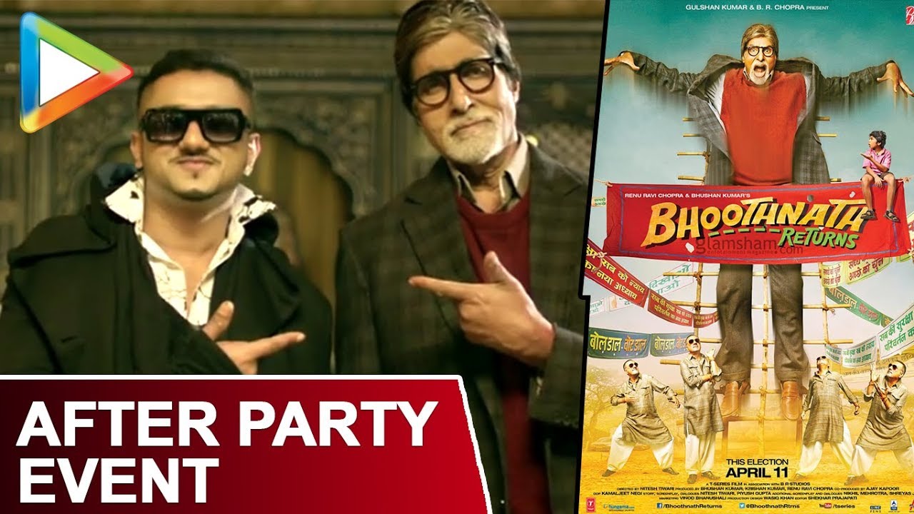 Bhoothnath Returns After Party Event | Bhoothnath returns | Yo Yo Honey Singh | Amitabh Bachchan