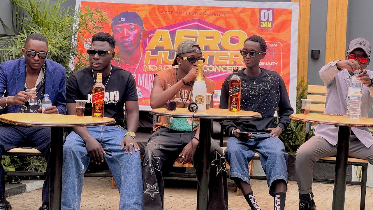 Inside the Afro Hunter Ndagufana Concert 2026 Press Conference