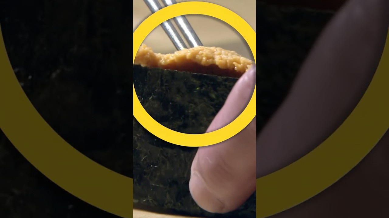 What's That Black Stuff on Your Sushi 🍣 | Here's the Shocking Truth 🍙🕵