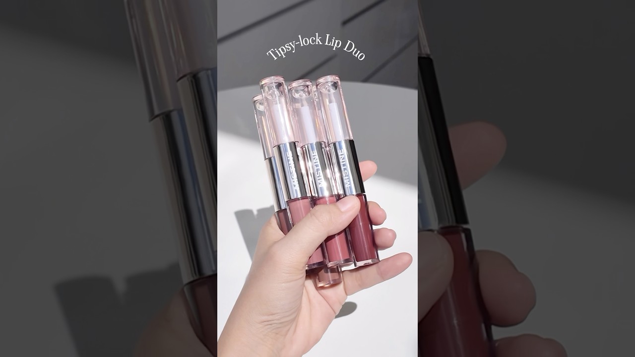 MISTINE Tipsy-lock Lip Duo | son b&ugrave;n 2 đầu | Fung Chen