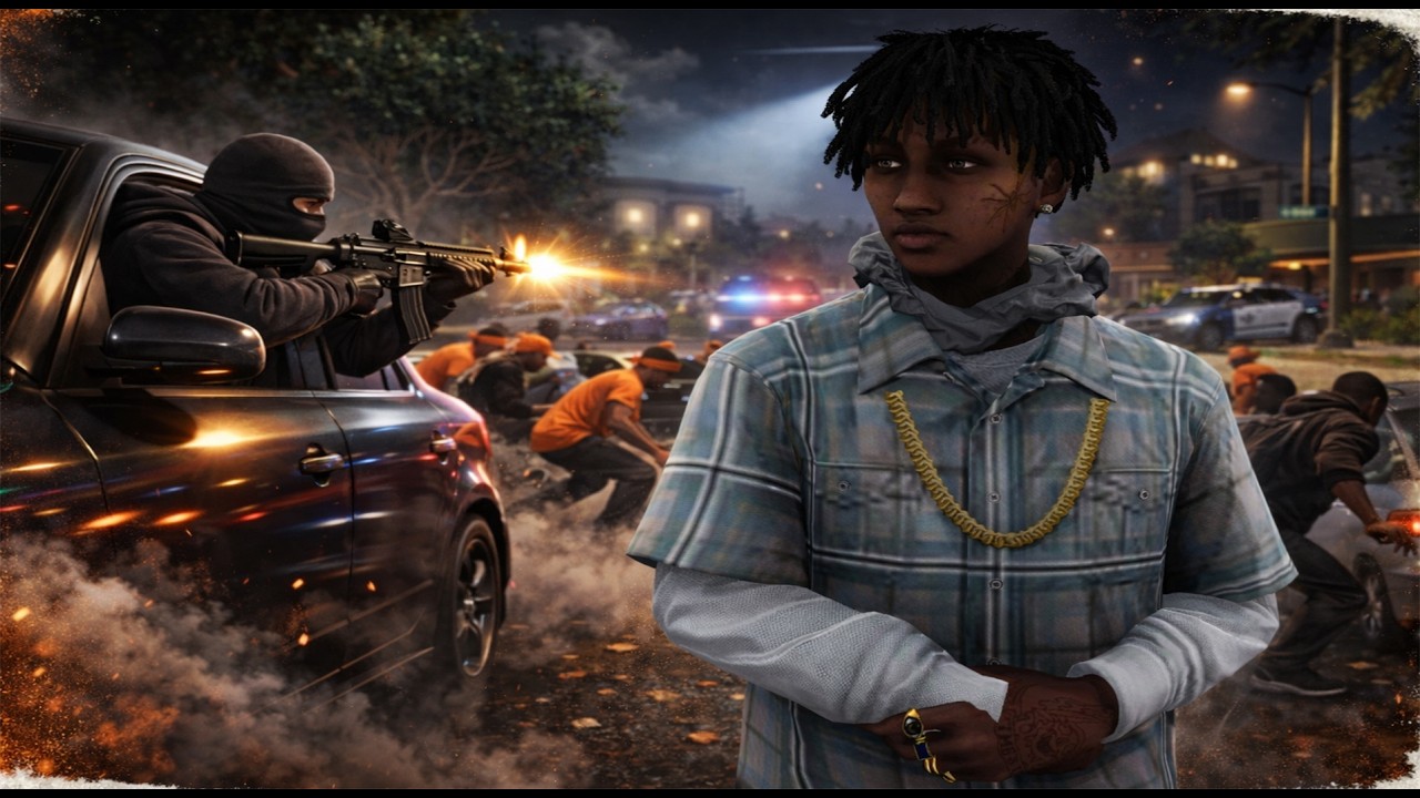 The Opps SPANKED My Homie With An ARP In GTA 5 RP!