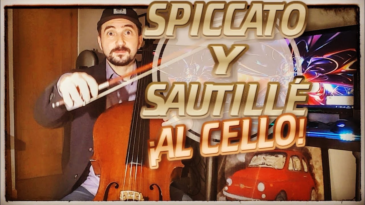 🎻 Cómo Estudiar SPICCATO y SAUTILLÉ al Cello