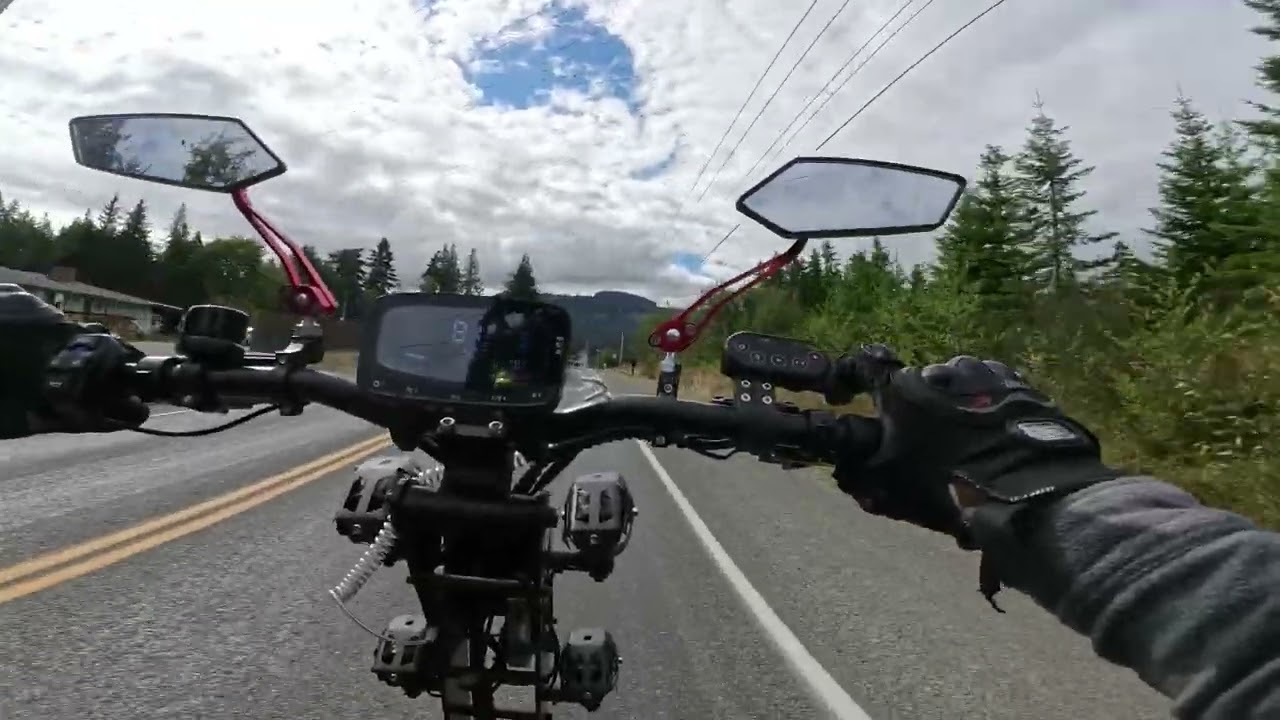 🌲 Gleeride A7 Max Epic Ride Into The Olympic National Park 🌲 #powerful #10000w #scooter