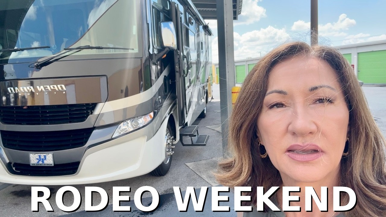 Getting the RV ready for our Rodeo Weekend!!