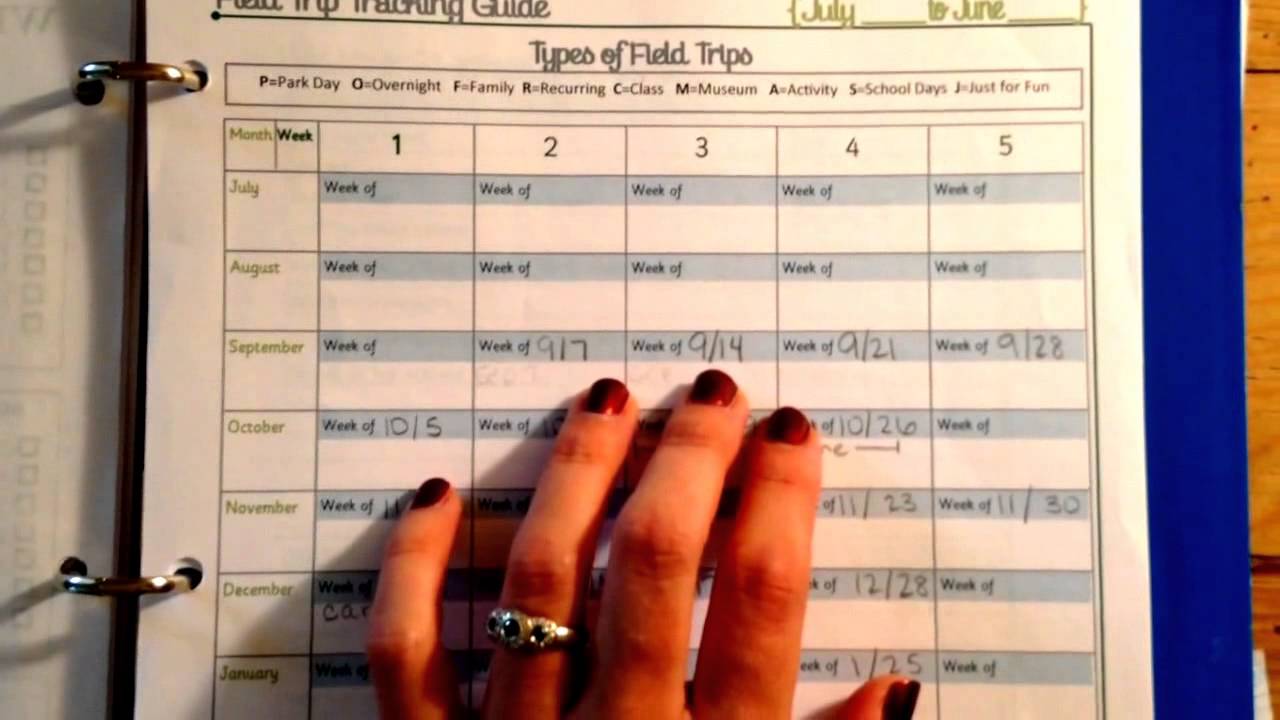 Homeschool Lesson Planning