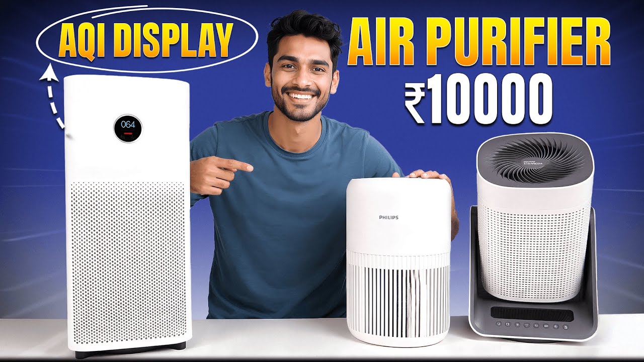 [TOP 3]🔥Best Air Purifier Under 10000 in India 2026🔥Top Budget Air Purifiers for Home & Office
