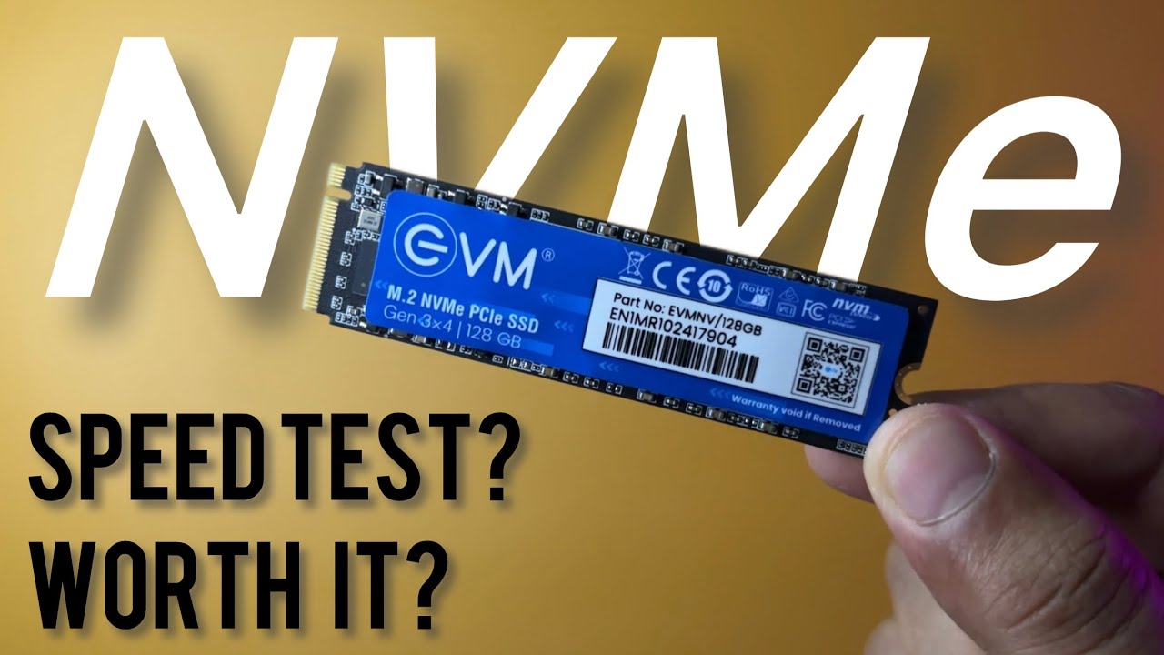 EVM M.2 NVMe SSD | 128GB | Unboxing📦| Install🛠️| Speed Test⚡️|
