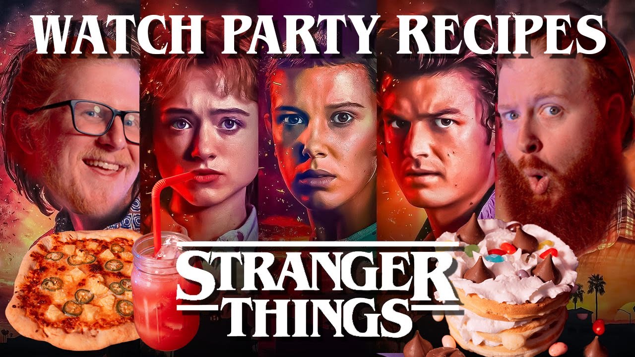5 лучших рецептов для вечеринки по случаю просмотра сериала «Очень странные дела».