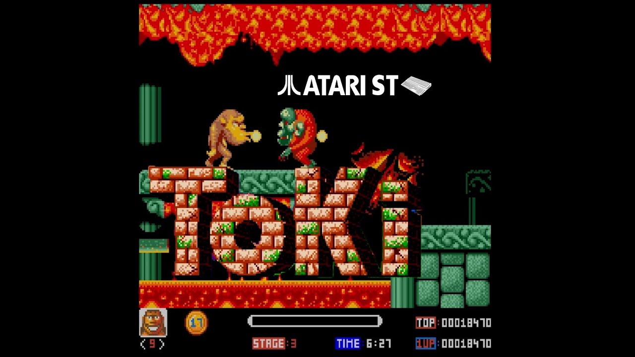 Toki - Atari ST (1991) longplay