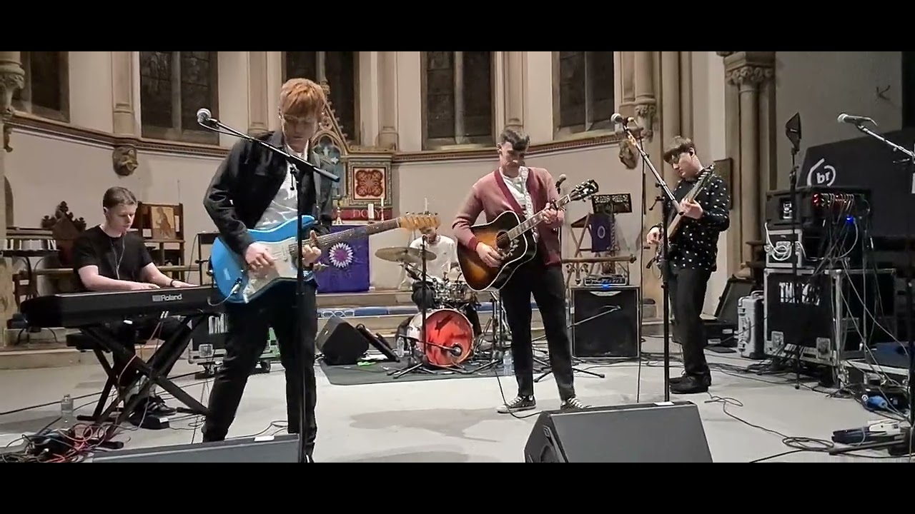 The K's - 'Lights Go Down' at St. John's Church,  Kingston Upon Thames, London.