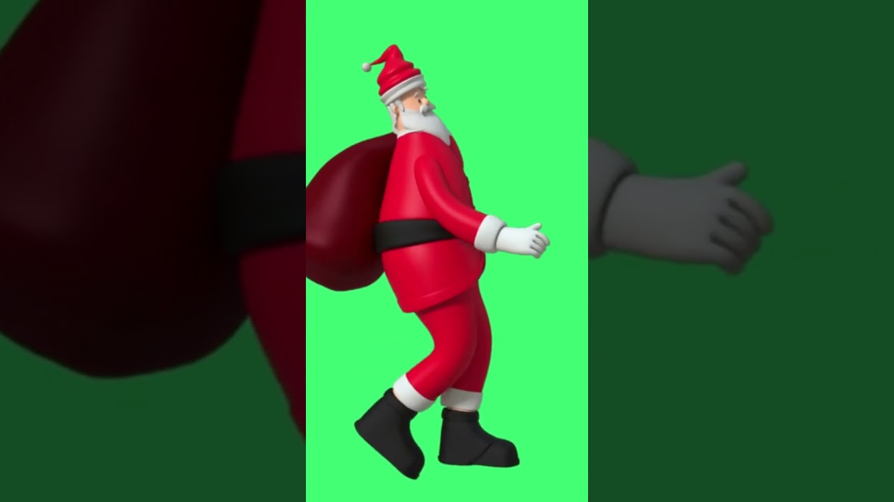 Green Screen Santa's Magic : Enchanting Christmas Videos| #copyrightfree #greenscreeneffects