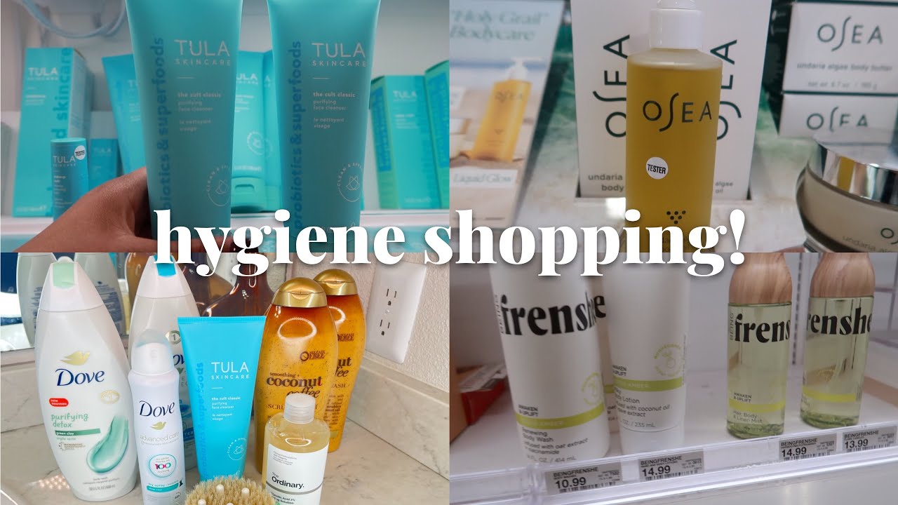 Hygiene Haul + Shop With Me | Hygiene Shopping Vlog 2022