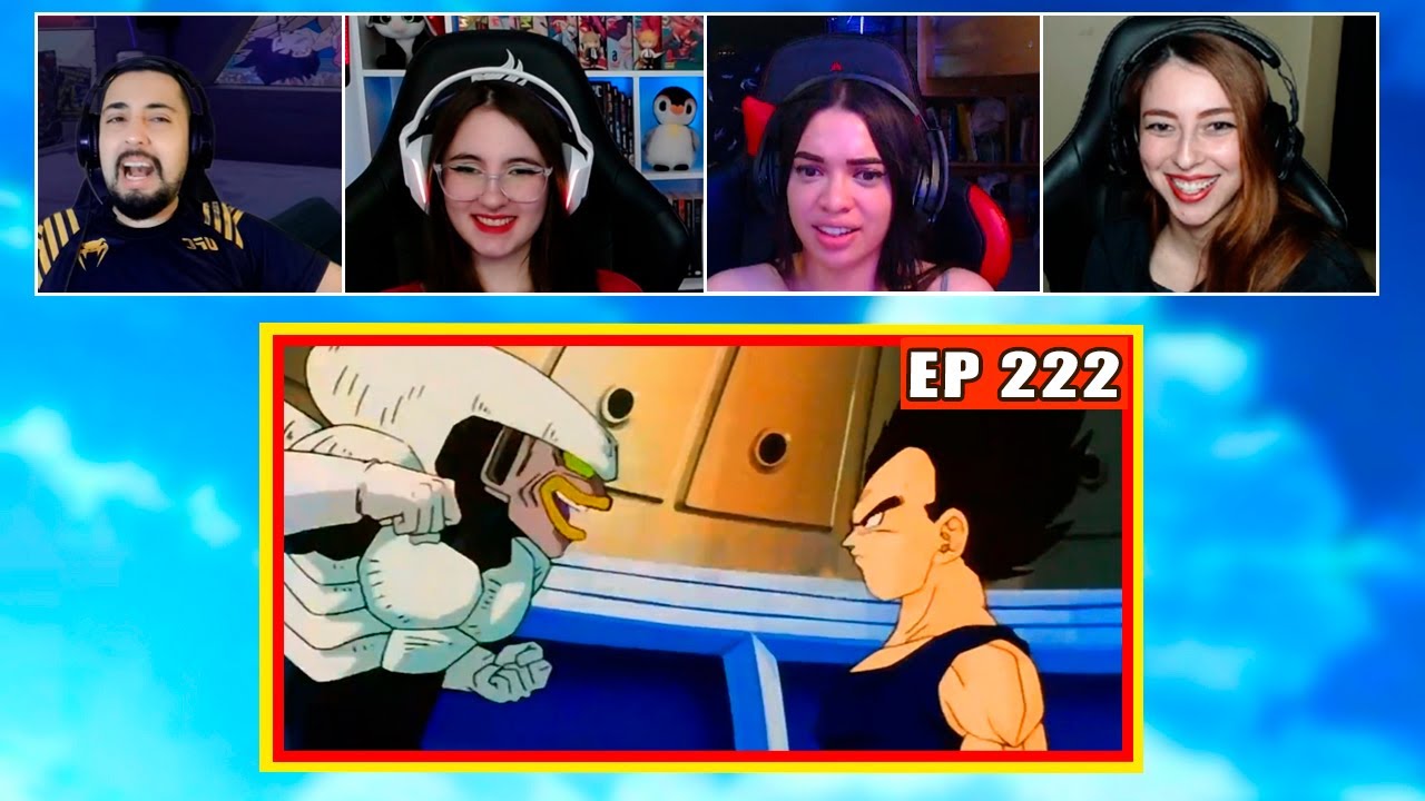 Vegeta Humilha Pui Pui | 4 Pessoas Reagindo | Dragon Ball Z - EP 222