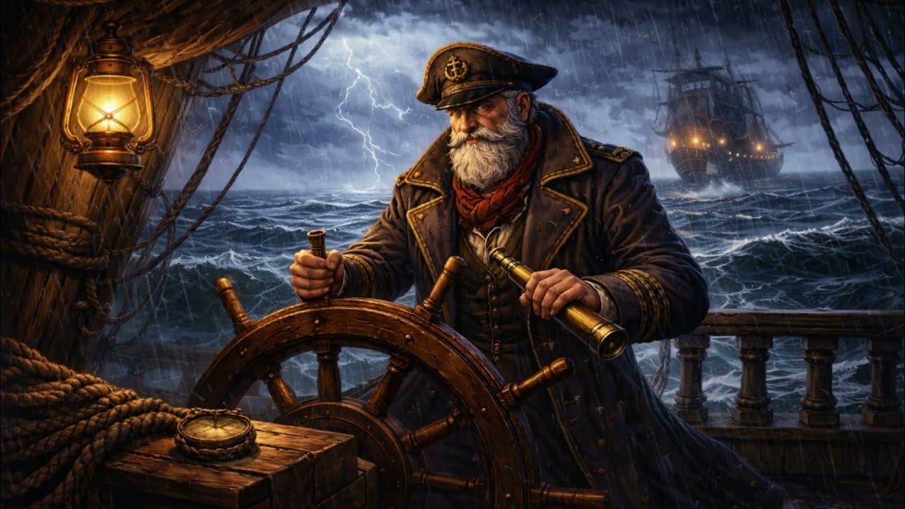 rest now.. the captain is here to soothe you