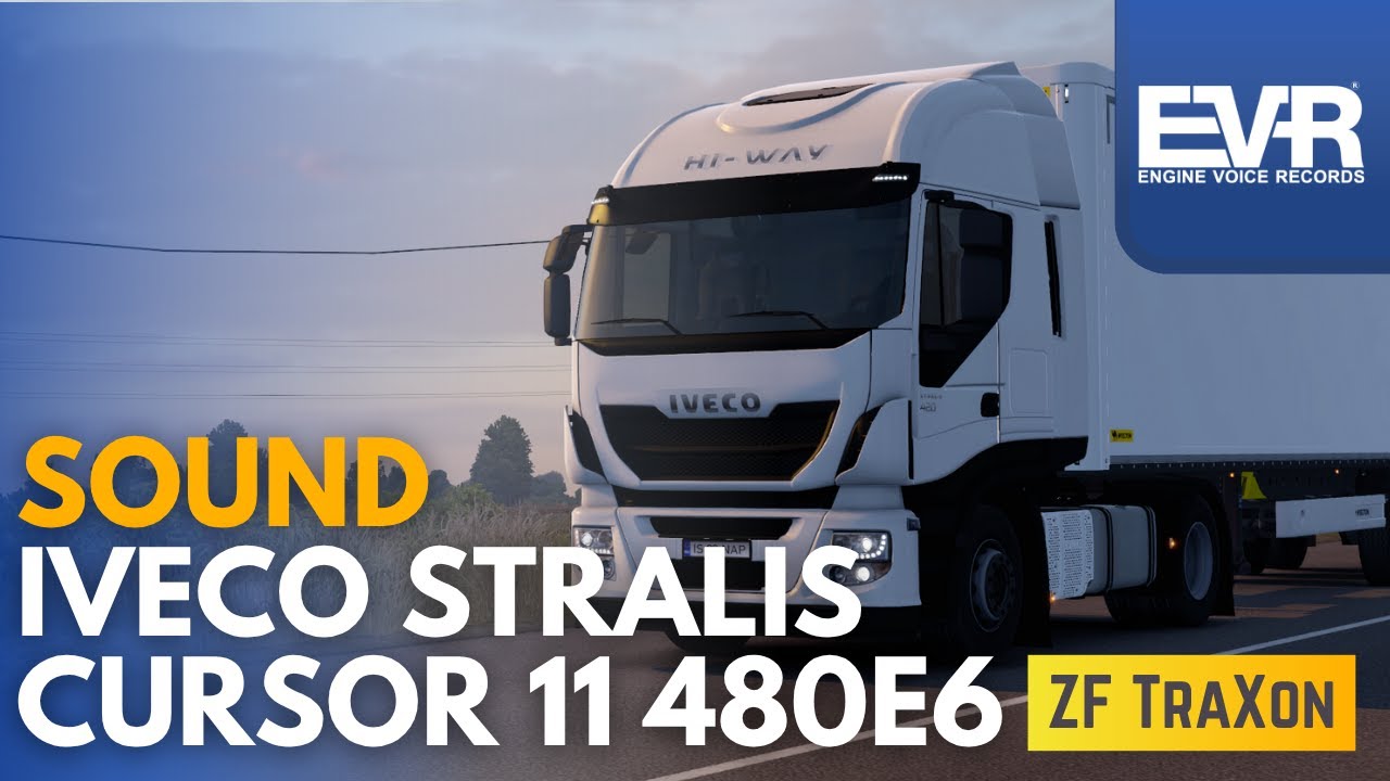 Sound Iveco Stralis 480 Euro6 2015 Engine Voice Records