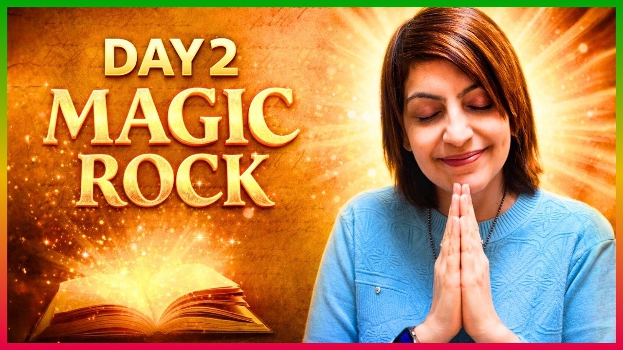DAY 2 MAGIC ROCK With MAGIC BOOK SESSION DR NEELAM #thankyou  #magic  #lawofattraction