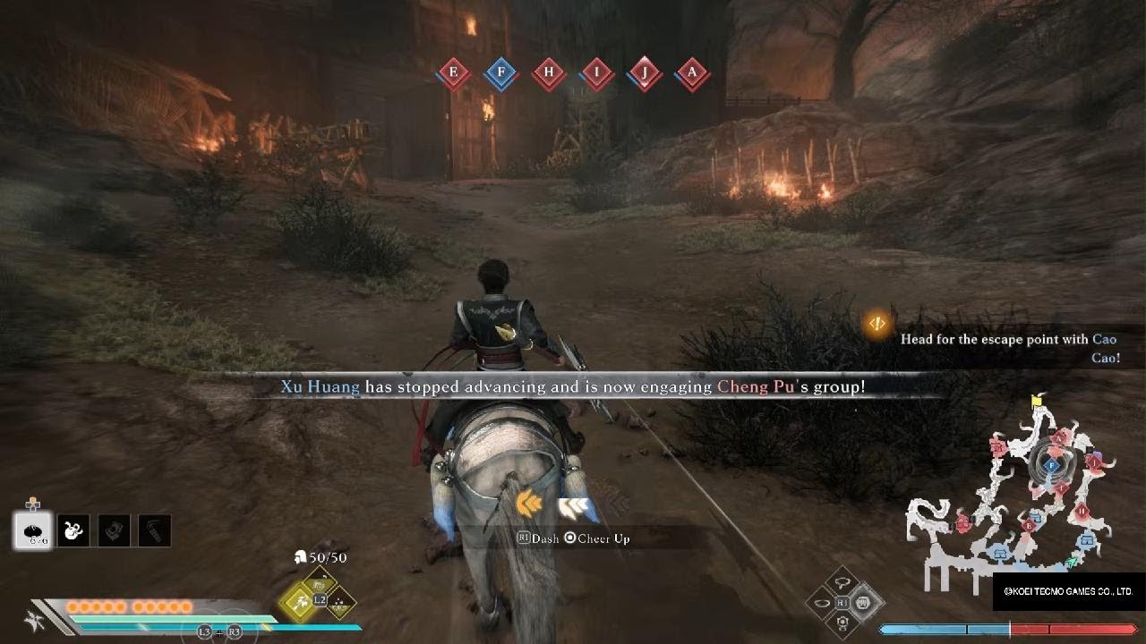 DYNASTY WARRIORS: ORIGINS CAO CAO’s ESCAPE!!