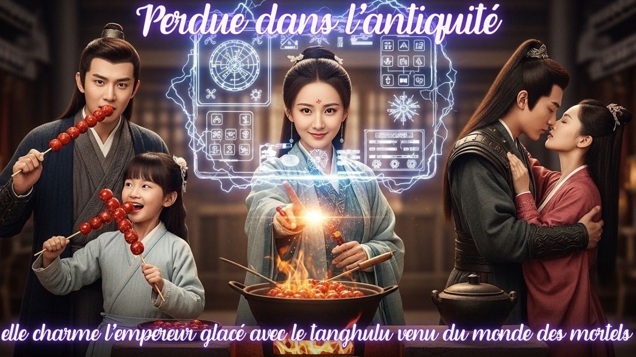 Perdue dans l’antiquité, elle charme l’empereur glacé avec le tanghulu venu du monde des mortels