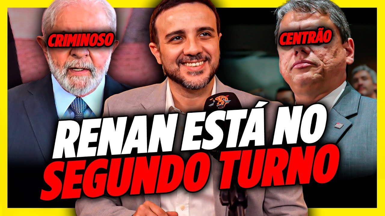 RENAN PONTUA E VAI PARA SEGUNDO TURNO CONTRA LULA | Cortes do @MBLiveTV