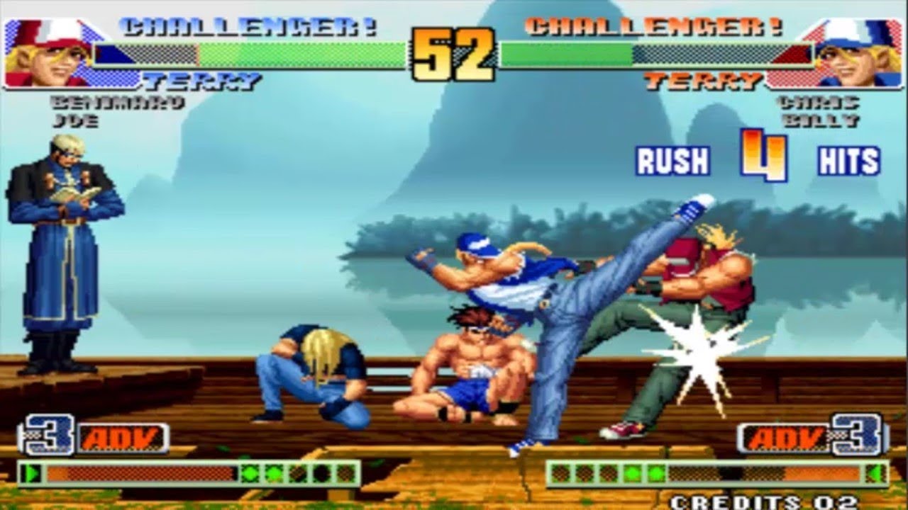 Kof 98 Combo Hack - Zi yan VS Xiao mangliu RANDOM SELECT Yzkof