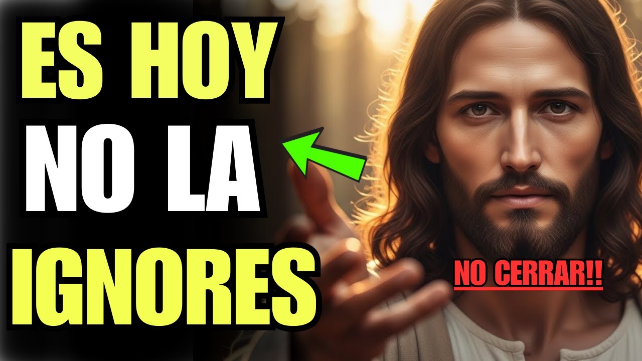 🚨 ¡DETENTE! DIOS ACABA DE MIRARTE AHORA
