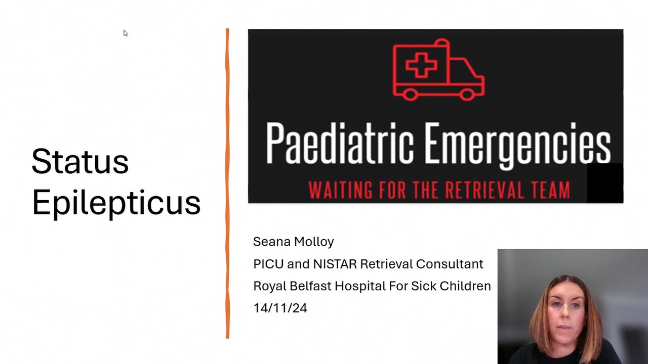 Status Epilepticus - Paediatric Emergencies 2024