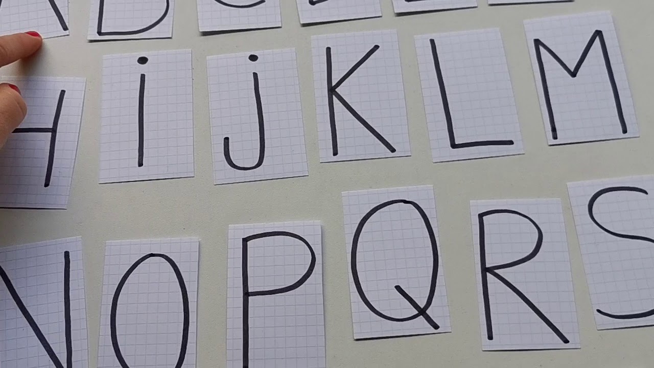 Activité - Reconnaissance des Lettres