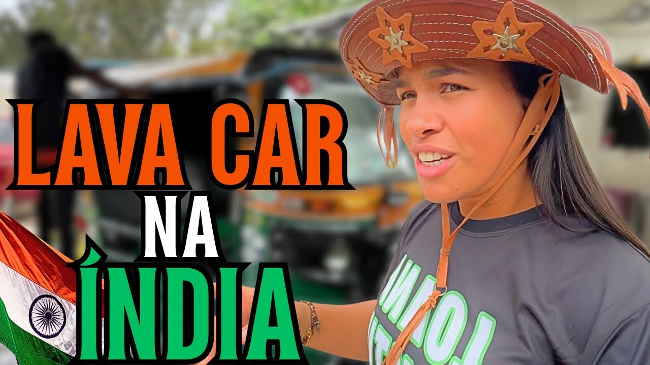 VOCÊ NÃO IMAGINA COMO LAVAM UM TUKTUK NA ÍNDIA! 🇮🇳🛺