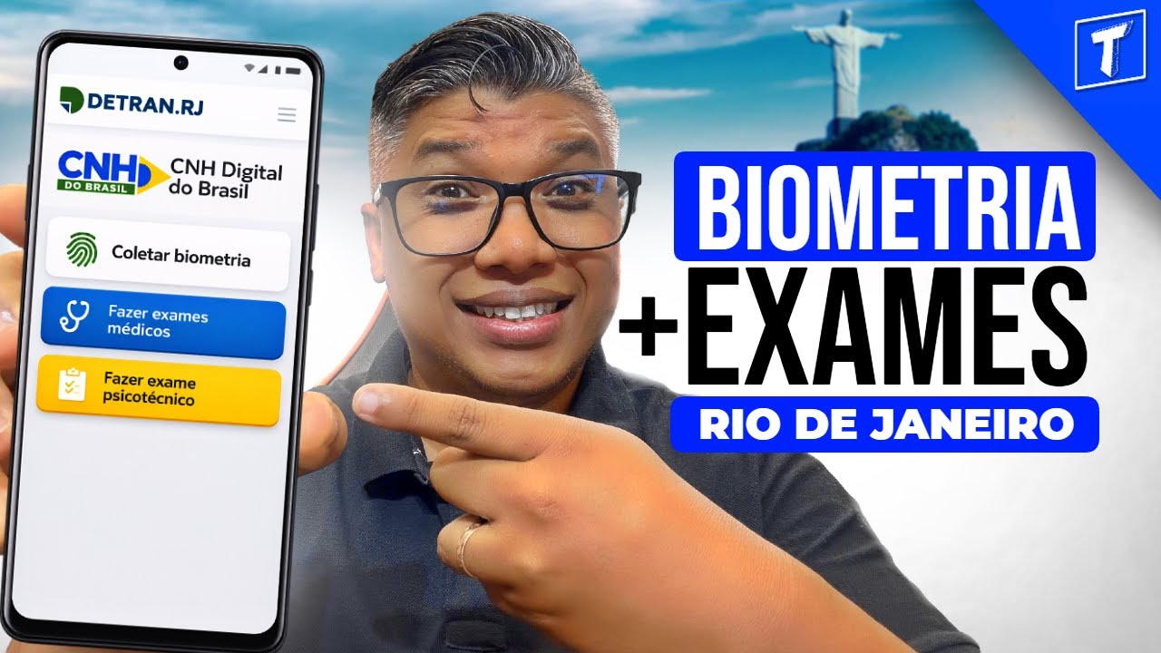 Como Agendar Biometria e Exames no Detran RJ (Primeira CNH – Passo a Passo 2026)