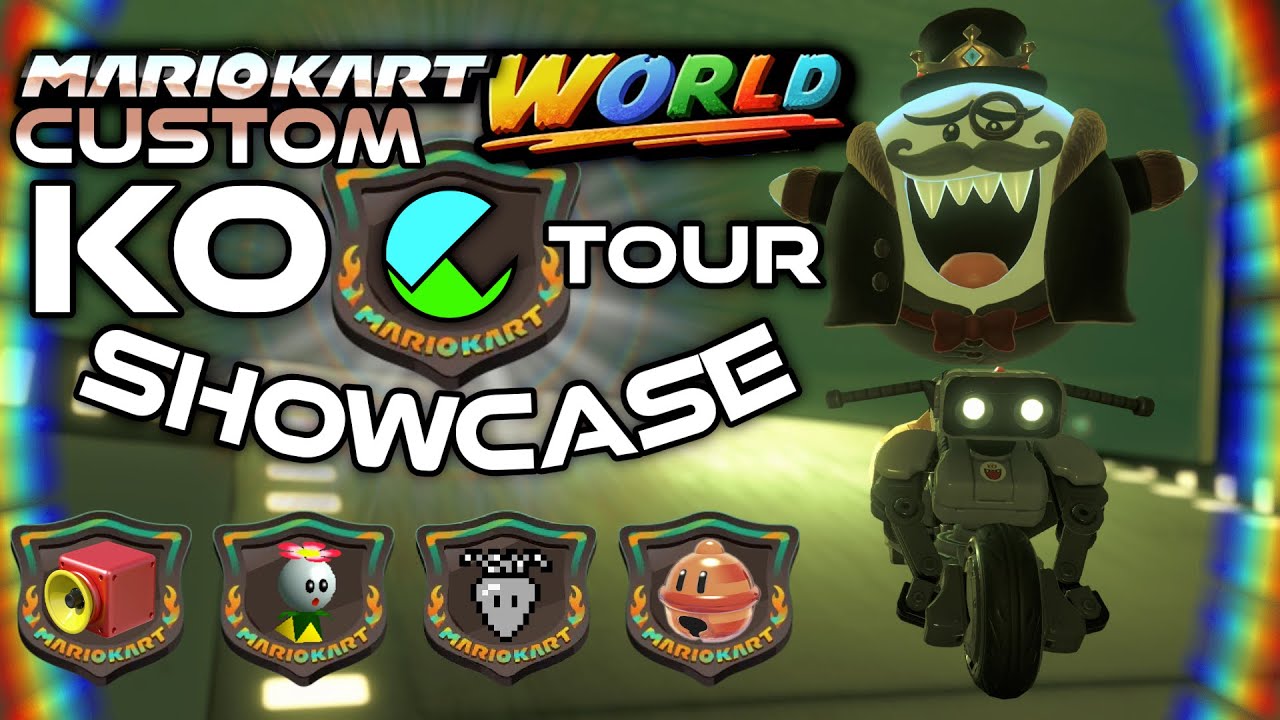 Демонстрация режима CUSTOM Knockout Tour в Mario Kart World! (Эпизод 14)