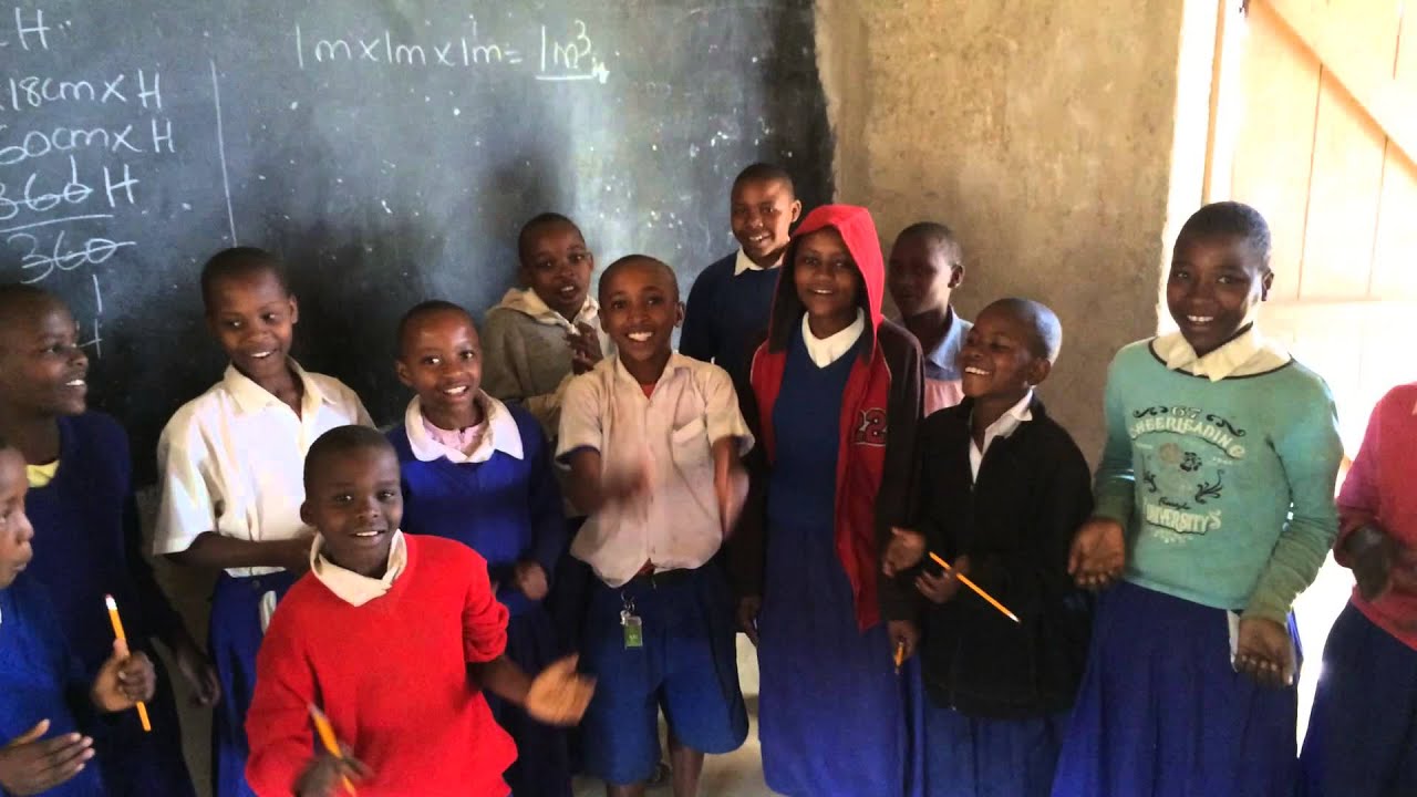 African(Kenya) kids singing rapper NAS's song