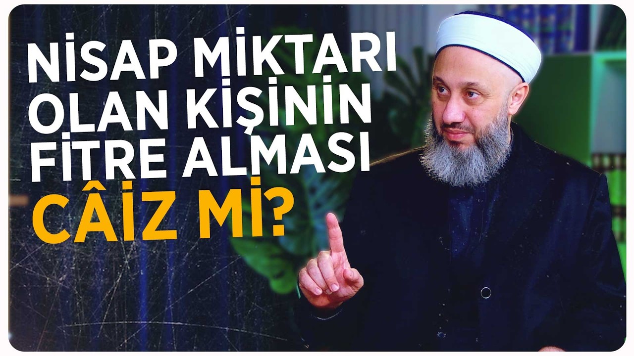 Nisap Miktarı Malı Olan Kişi Fitre veya Fidye Alabilir mi? #zekat #ramazan #fitre #fidye