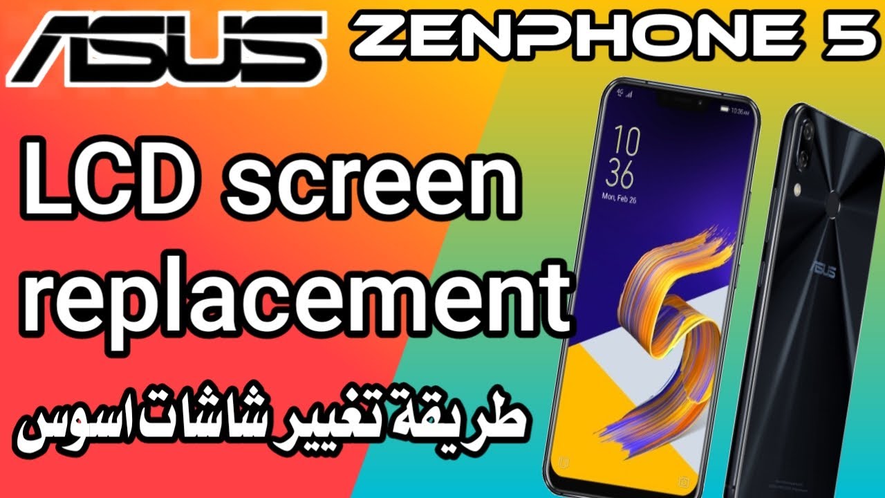 Asus Zenfone 5 ZE620KL disassembly LCD replacement