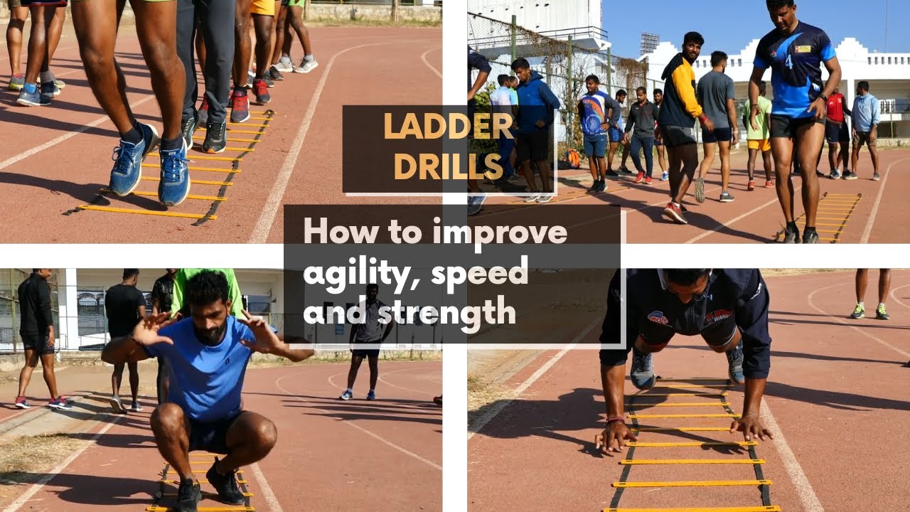 How to improve agility, speed and strength | Ladder Drills | Kabaddi Workouts fitness series